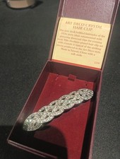 Art Deco Hair Clip With