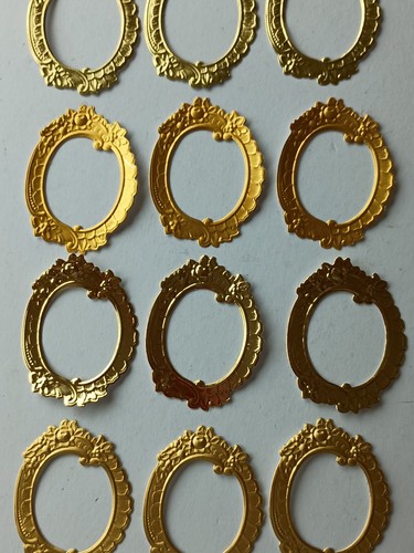 Die cut embossed shapes - die,