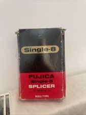 Fujica Single-8 Splicer (Roll Type) – Vintage 8mm Film Accessory – Boxed
