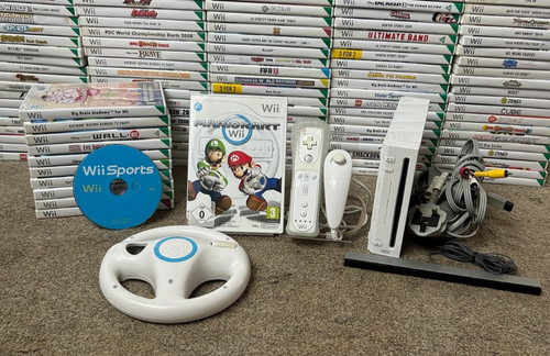 Nintendo wii console mario - wii,