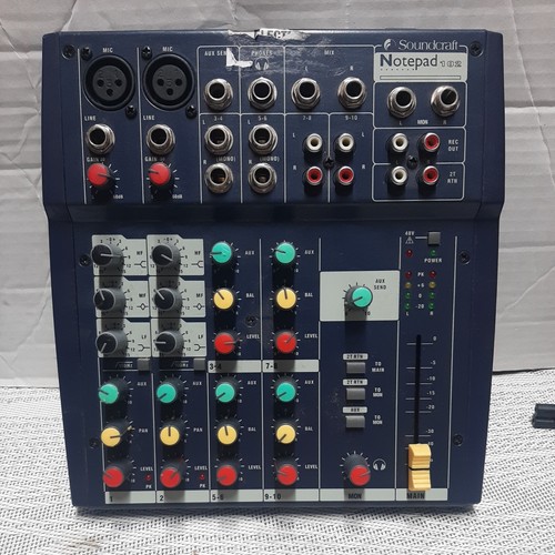 Soundcraft notepad 102 mixing - notepad,