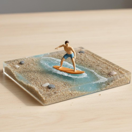 Pieces kayak miniature - pieces,