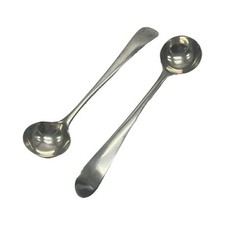 A Pair of Solid Silver Salt