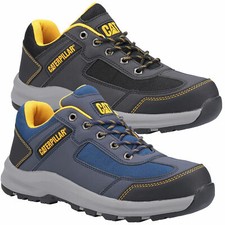 Mens Caterpillar Elmore Safety Steel Toe/Midsole Work Trainers Sizes 6 to 13
