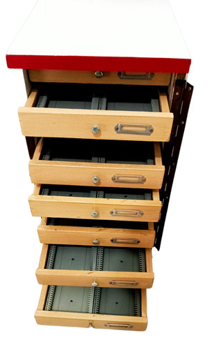 Wooden microscope prepared - wooden,