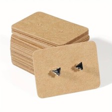 50pcs Kraft Earring Display