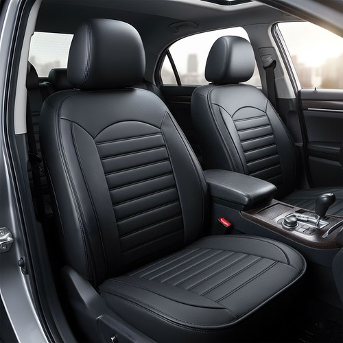 Black full car seat covers - black,