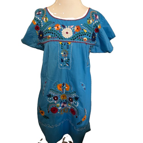 Beautiful mexican oaxacan - mexican, blue