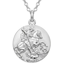 Sterling silver Saint St