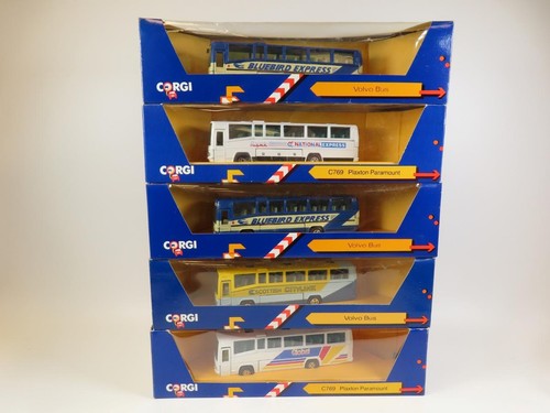 Corgi lot buses as - corgi,