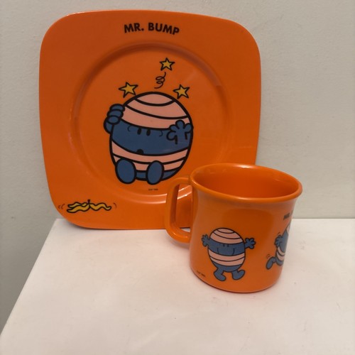 Vintage orange men bump - vintage, mr