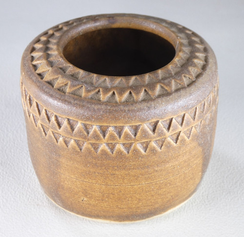 Small hand decorated - small, stoneware