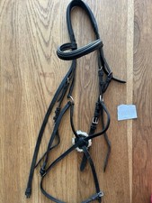 Black Cob Size Grackle Bridle