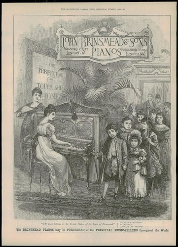 1889 antique print advertising - antique,