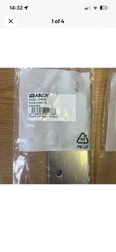 Assa abloy strike plate - strike, ea322