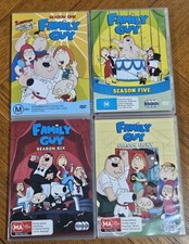 Family Guy DVD Lot – Seasons 1, 5, 6 & 8 – 3-Disc Sets – Region 4 (Australia)