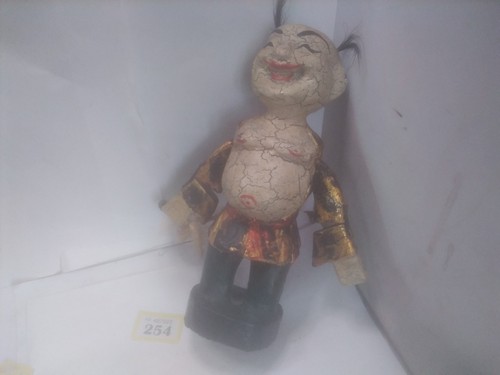 Chinese moving wooden figure - wooden,