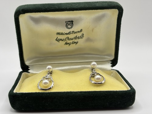 Vintage mikimoto pearl - vintage, drop