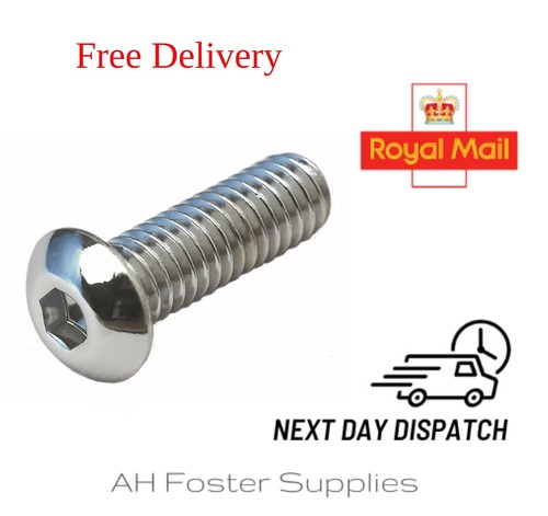 Button head socket bolts - head,