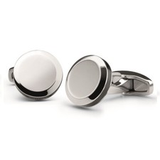 VW Cufflinks Brushed Stainless