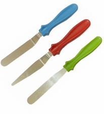 3Pk Flat Blade Stainless Steel