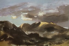 Evening Light on Snowdon