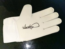 Signed Jim Montgomery Autograph Goalkeeper Glove Sunderland 1973 FA Cup + Proof