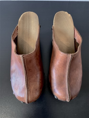 Vintage 70s brown wooden - vintage,