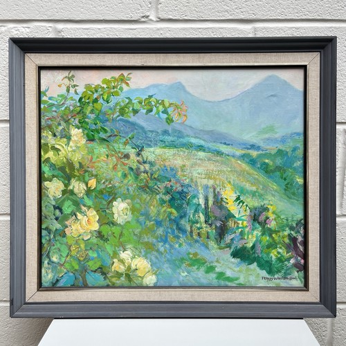 Large vintage original oil - large,