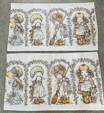 Petticoats & Pantaloons Vintage Pair Of White Pillow Cases Little Girls Ex Cond