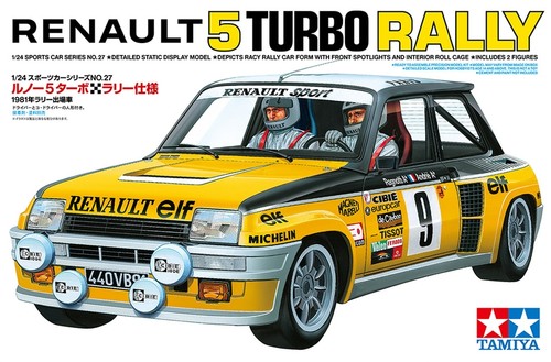 Tamiya 24027 renault turbo - renault, 5