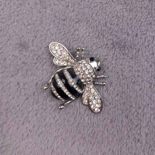 Vintage silver rhinestone - silver,
