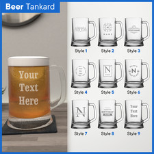 Personalised Glass Engraved