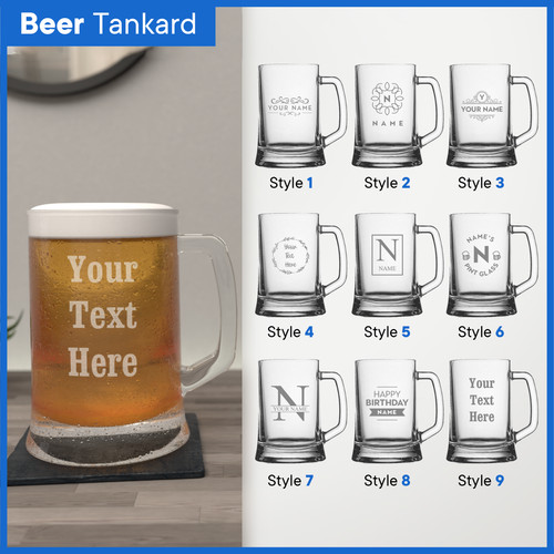 Personalised glass engraved - personalised,