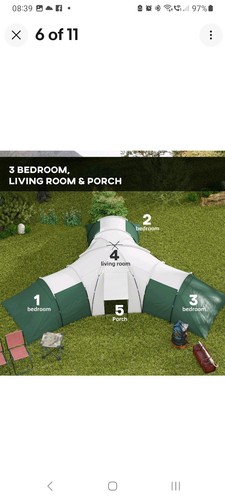 Outsunny large tunnel tent - large,