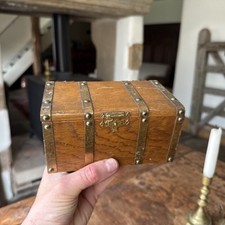 Vintage Wood Storage Box