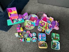 Polly Pocket Bundle Mattel 2018-2019 Big Joblot With Lots Of accessories