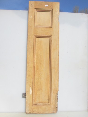 Vintage wooden panel door - door, wood