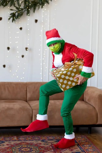 The grinch adult costume - grinch,