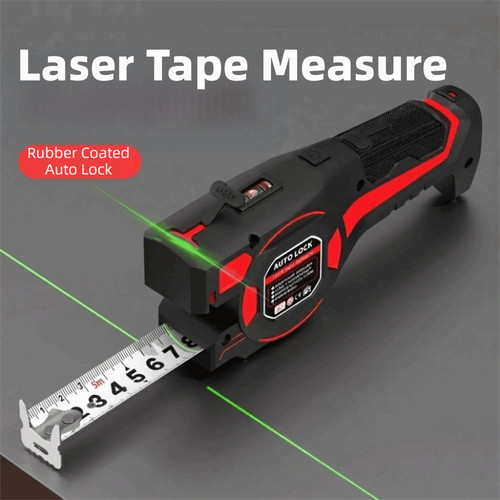 1pc laser tape measure 3in1 - laser,