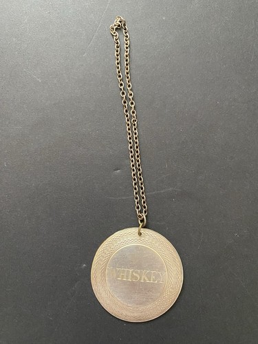 Vintage silver tone - silver, whiskey