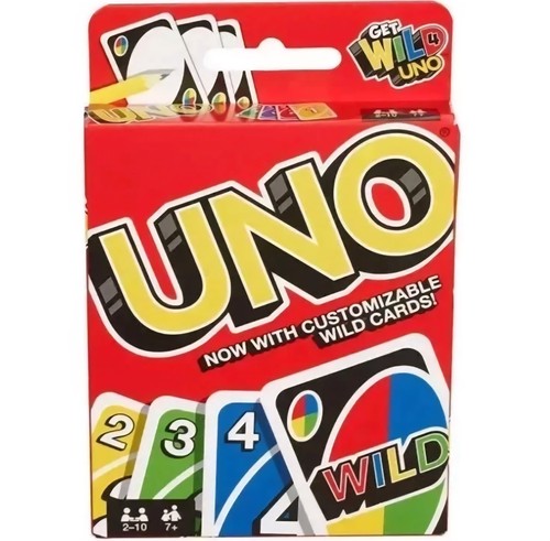 Mattel wild uno card game - wild,