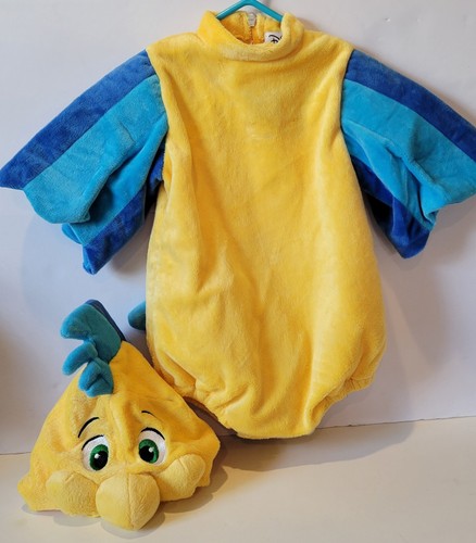 Disney plush flounder - plush,