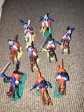 Vintage Timpo Mounted Troops American Union Cavalry Infantry Soldiers Look ?