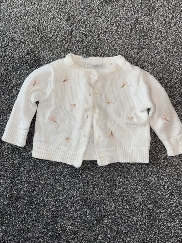 Months cream cardigan baby - cream,