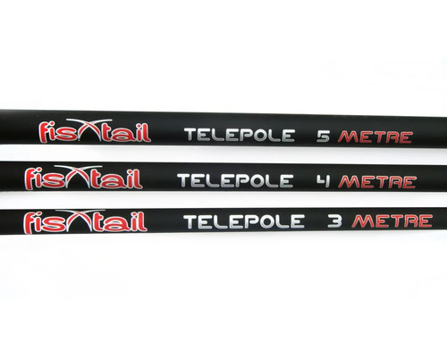 Fishtail telescopic fishing - telescopic,