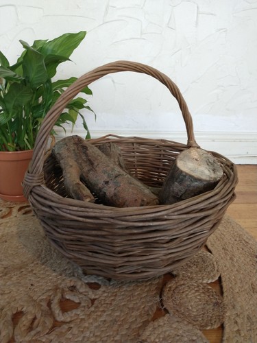 Vintage wicker woven - wicker,