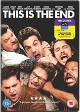 This is the End DVD Comedy (2013) James Franco Free Royal Mail Delivery