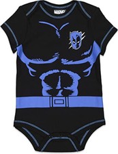 Black Panther Costume Babygrow Bodysuit Baby Clothes (3-6 months)