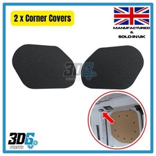 Black Transit Custom Van Rear